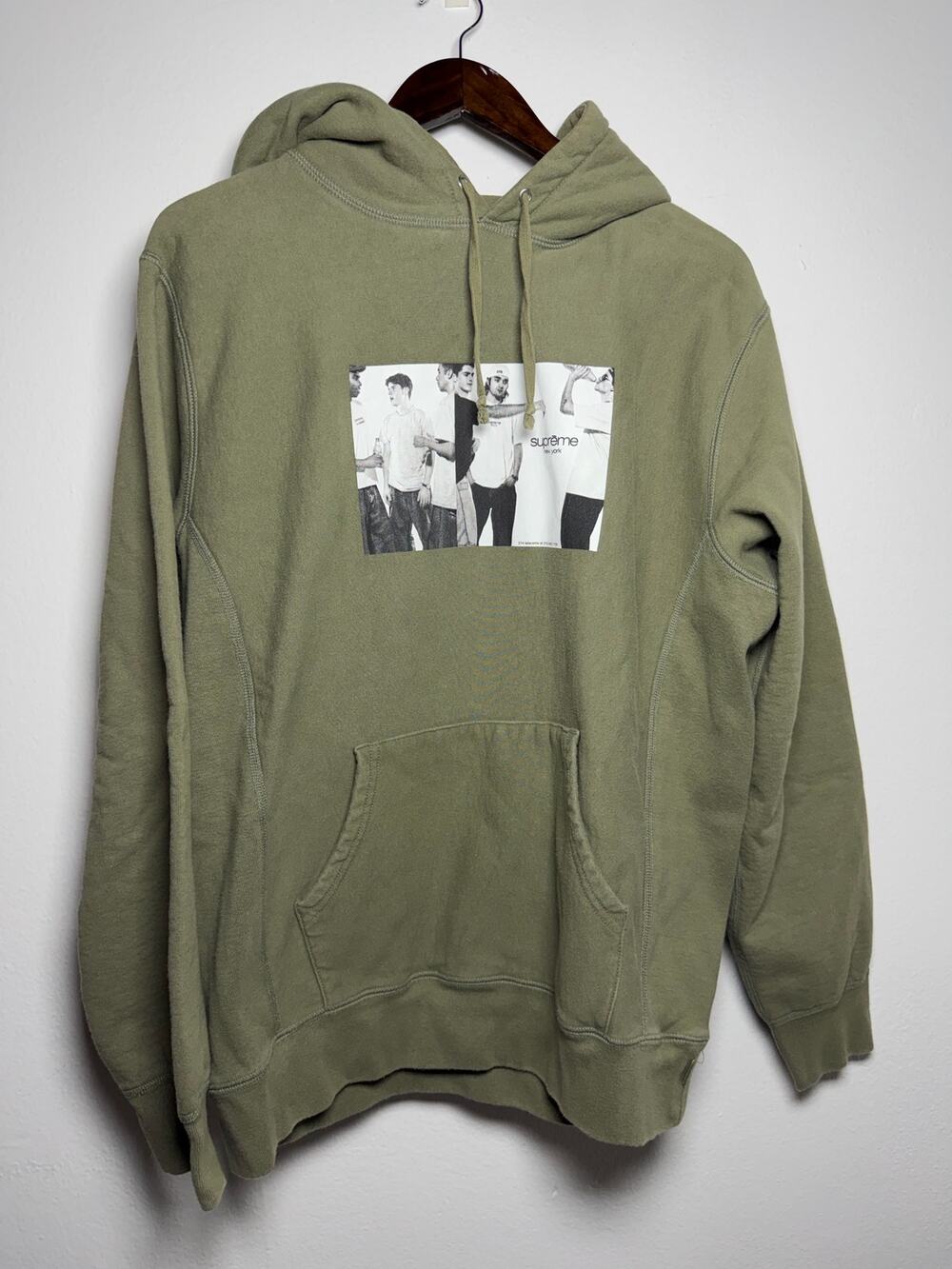 Supreme Classic Ad Hooded Sweatshirt